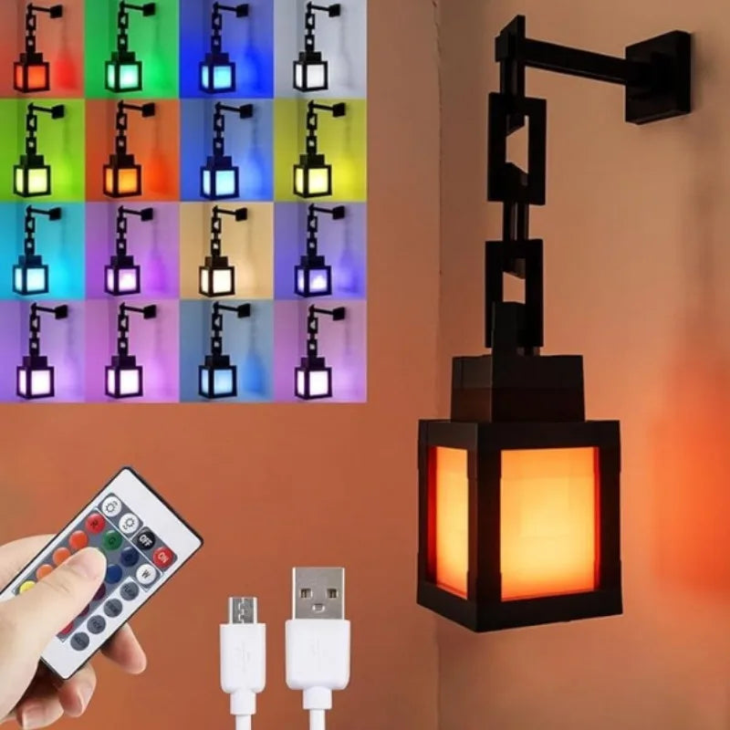 Pixel Lantern Night Light