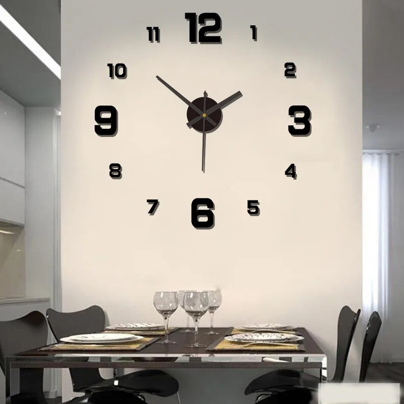 DIY Hanging Wall Clock