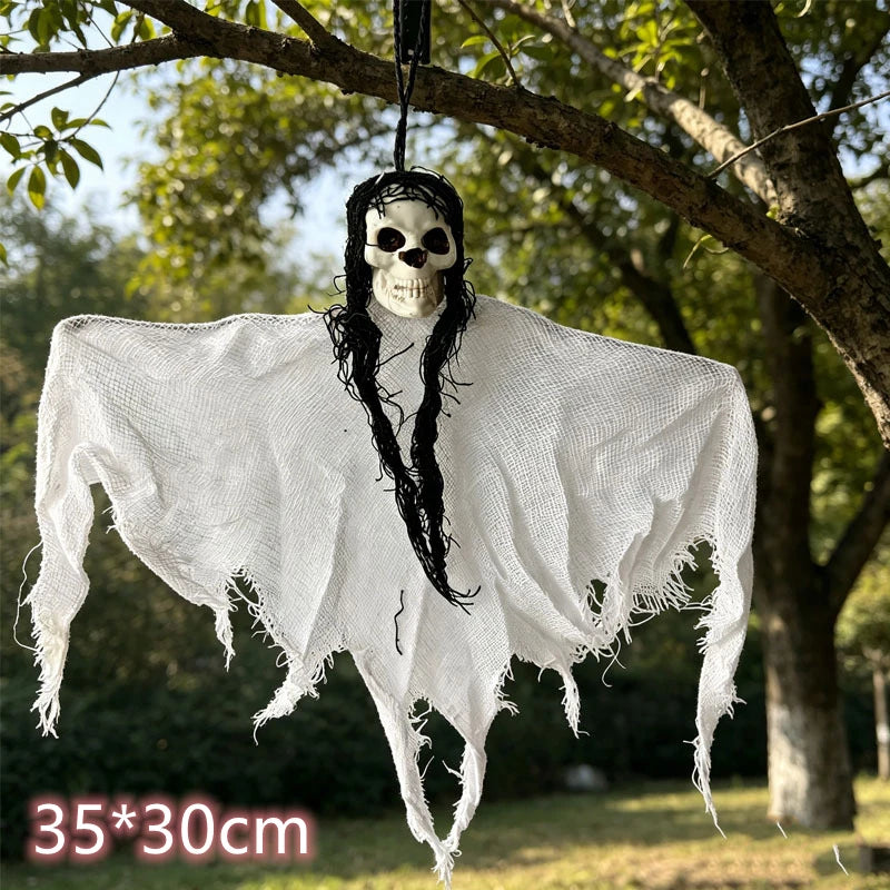 Hanging Ghosts Halloween Decor